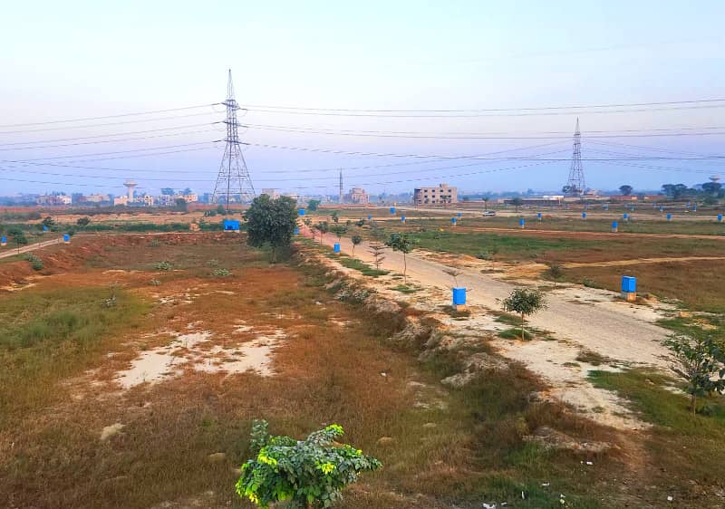 5 Marla Possession Ready Plots For Sale On 2.5 Years Easy Monthly Instalments In Zaamin City Lahore 35