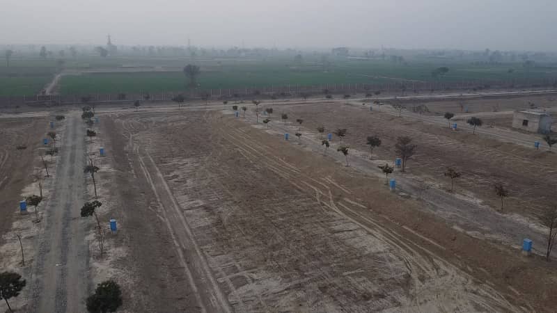 5 Marla Possession Ready Plots For Sale On 2.5 Years Easy Monthly Instalments In Zaamin City Lahore 13