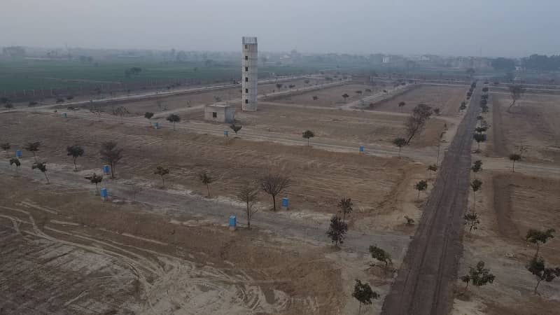 5 Marla Possession Ready Plots For Sale On 2.5 Years Easy Monthly Instalments In Zaamin City Lahore 20