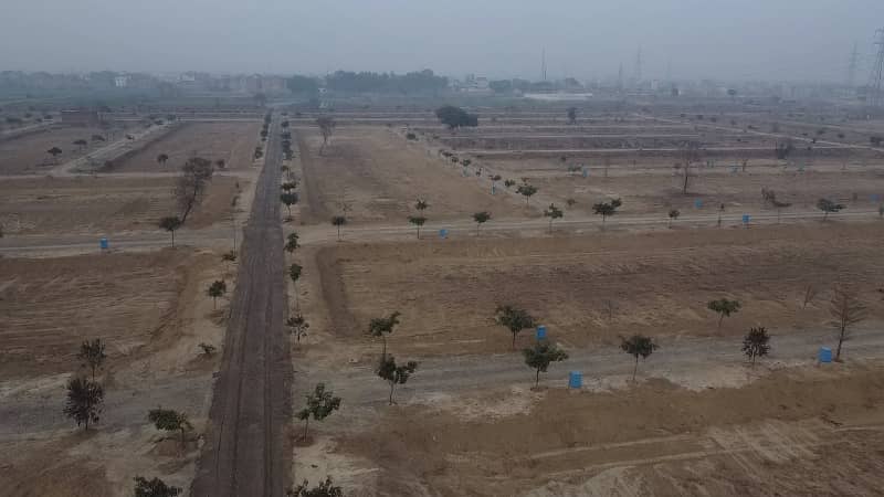 5 Marla Possession Ready Plots For Sale On 2.5 Years Easy Monthly Instalments In Zaamin City Lahore 21