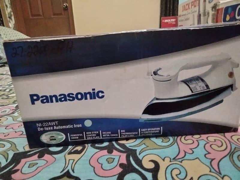 Panasonic Iron Dry Type Unused 0