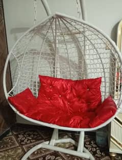 Double hanging chair swing for sale