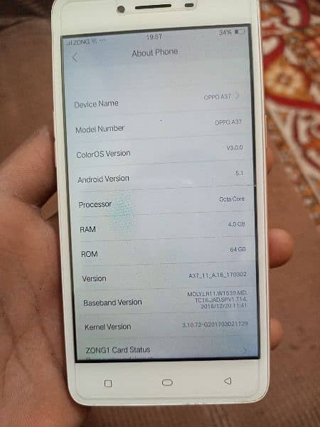 Oppo A37 New For Urgent sale 5