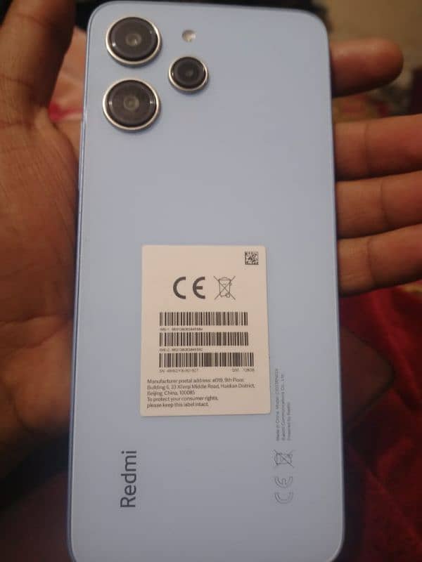 redmi 12 ram8+8 128 rom  non pta 4