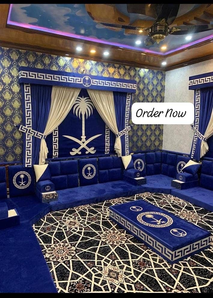 Arabic Majlis//Arbi Majlis//Saudi Majlis//Hujra Bethak// Majlis Sofa 3