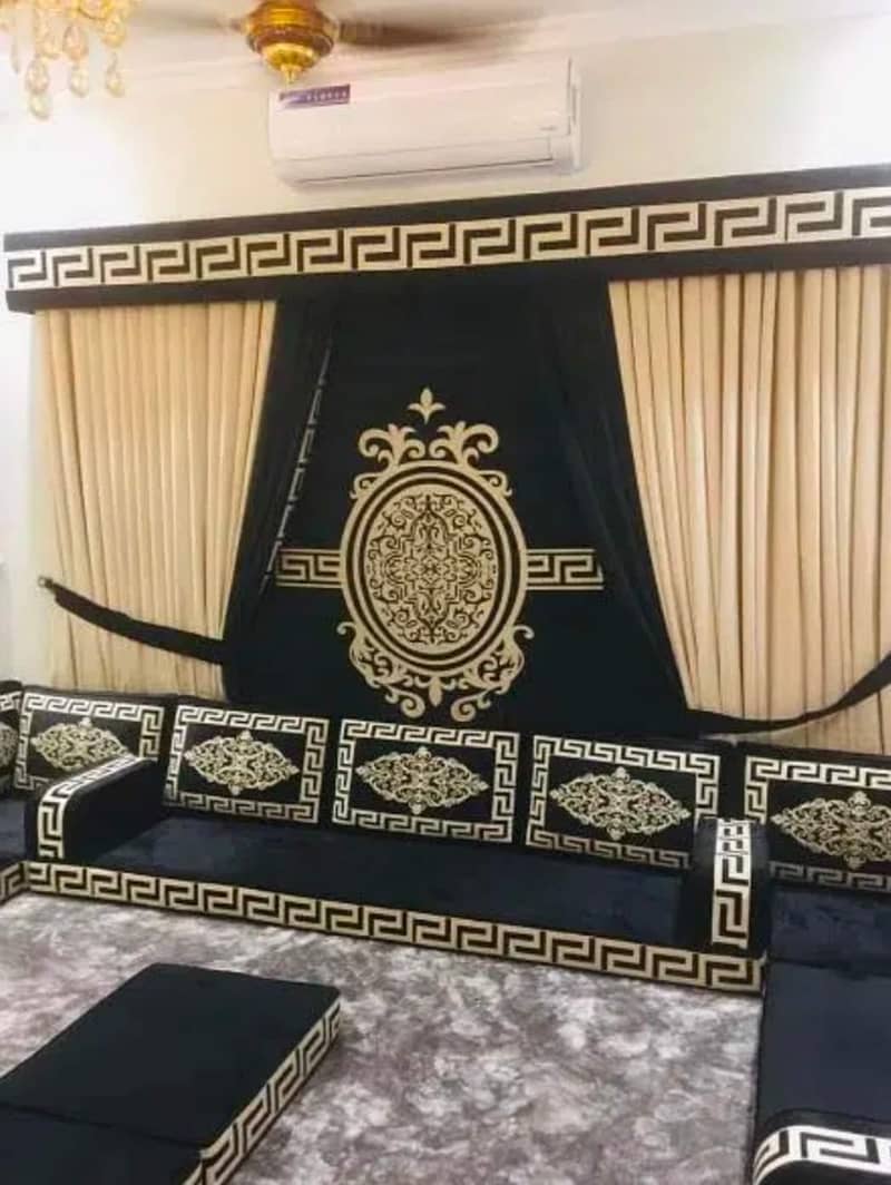 Arabic Majlis//Arbi Majlis//Saudi Majlis//Hujra Bethak// Majlis Sofa 9