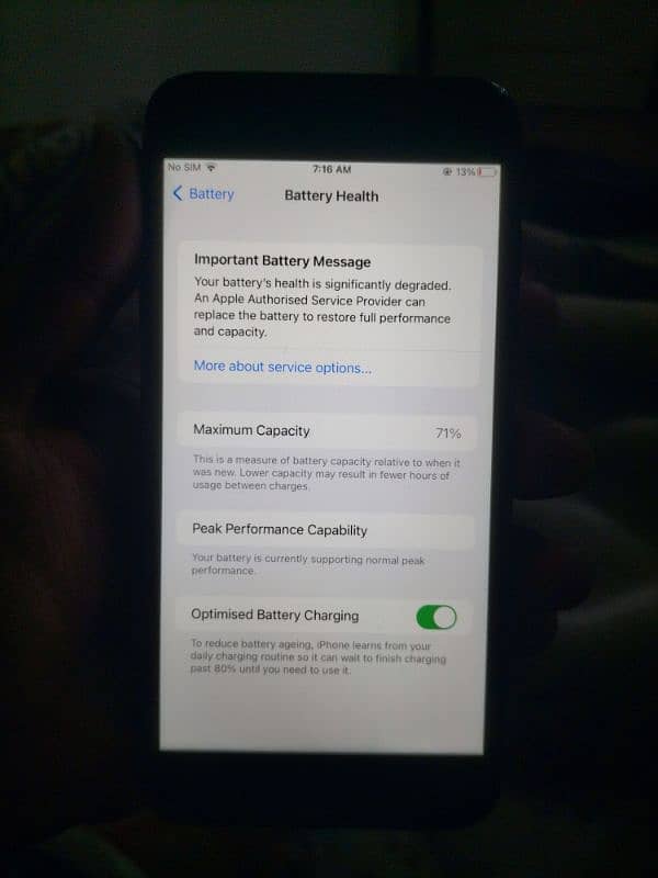 iPhone 7 Plus 32GB Non PTA Battery Health 71 6