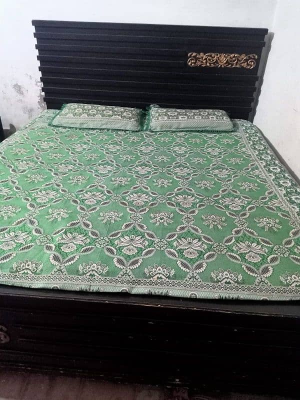 double Bed with dressing without matres 3