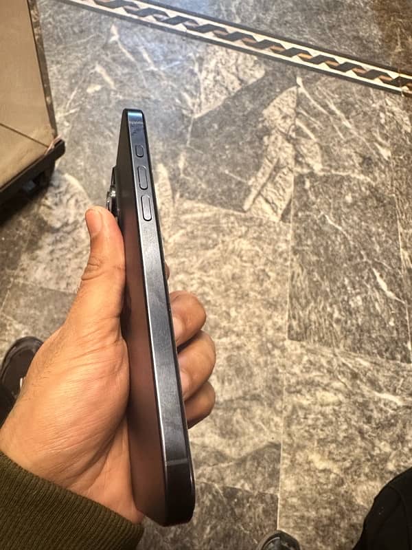 Iphone 15 pro max jv blue titanium 256 gb with box 2