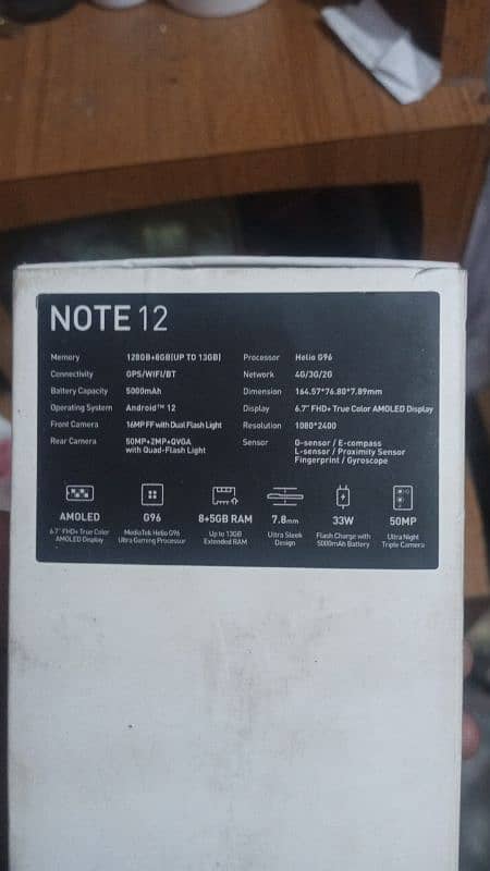 note12 g96 8 128 complete box 3