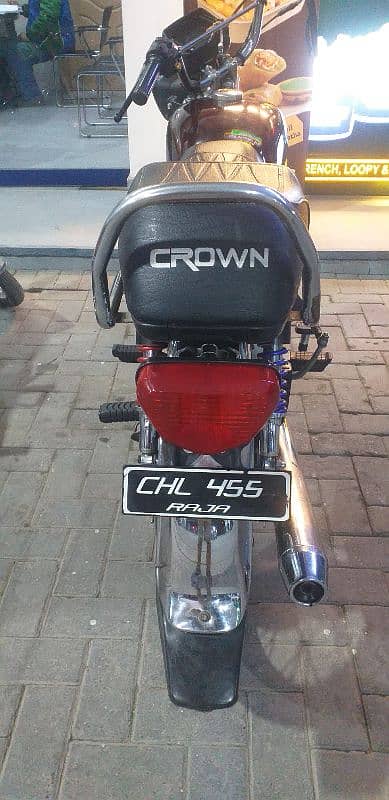 CROWN 70CC MODEL 23 ISB REGISTER 0333,0912754 4