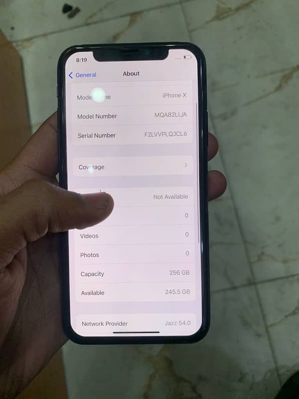 Iphone x 256GB no pta factory 03021112300 6