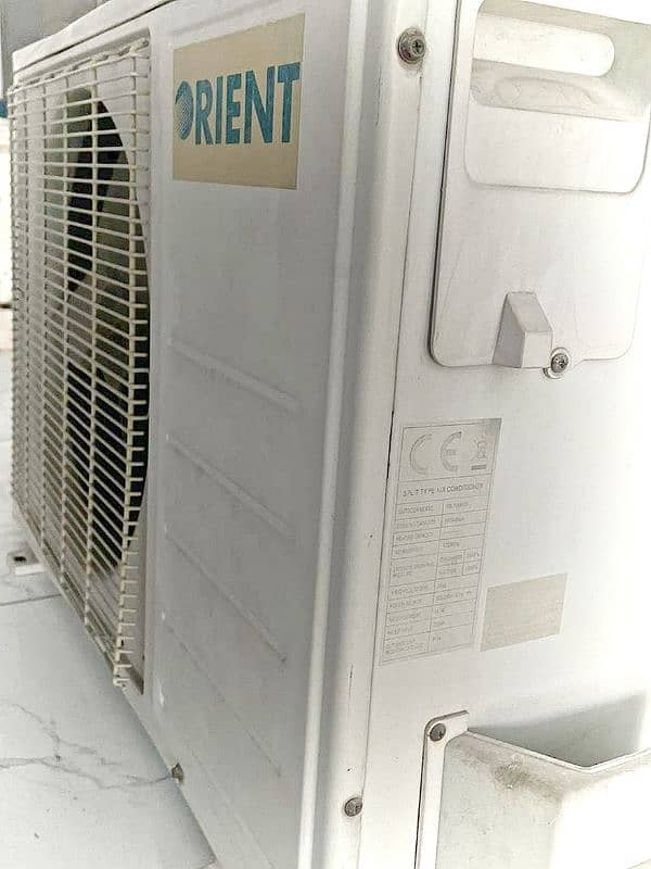 Orient 1.5 Ton Split AC, Used Excellent Condition 2