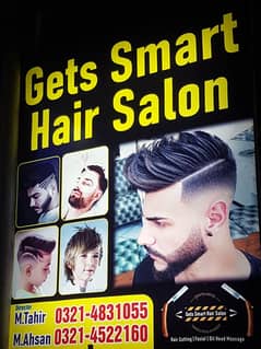 Chalta hua Men' cutting saloon for sale