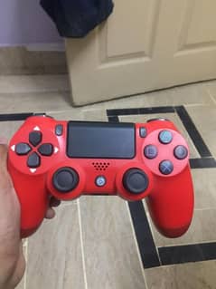 PS4 DUALSHOCK CONTROLLER  . MAGMA RED COLOUR