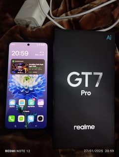 Realme GT 7 pro Brand new box open 256/12, Non PTA