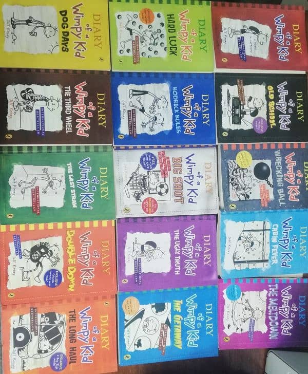 wimpy kid books set of 15 2