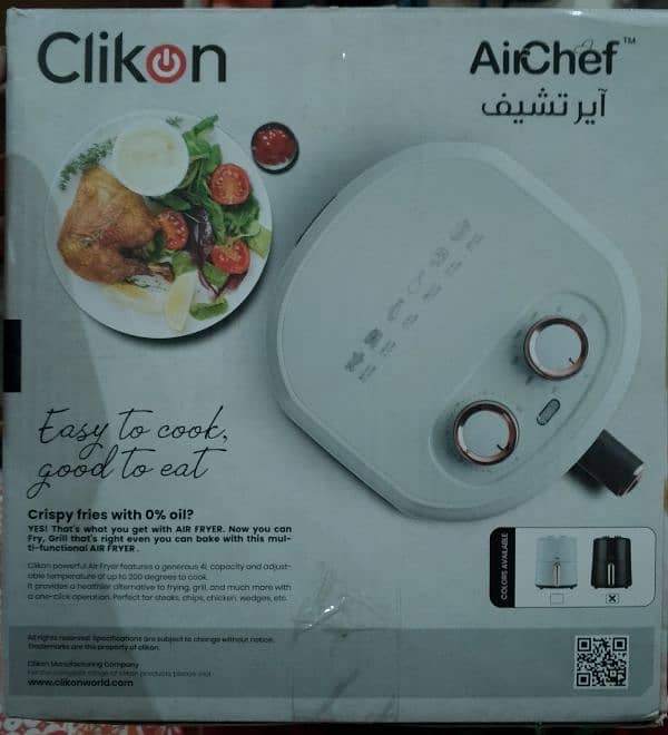 Clikon Air fryer 5