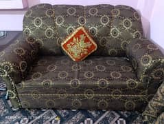 The sofa set was used and in normal condition