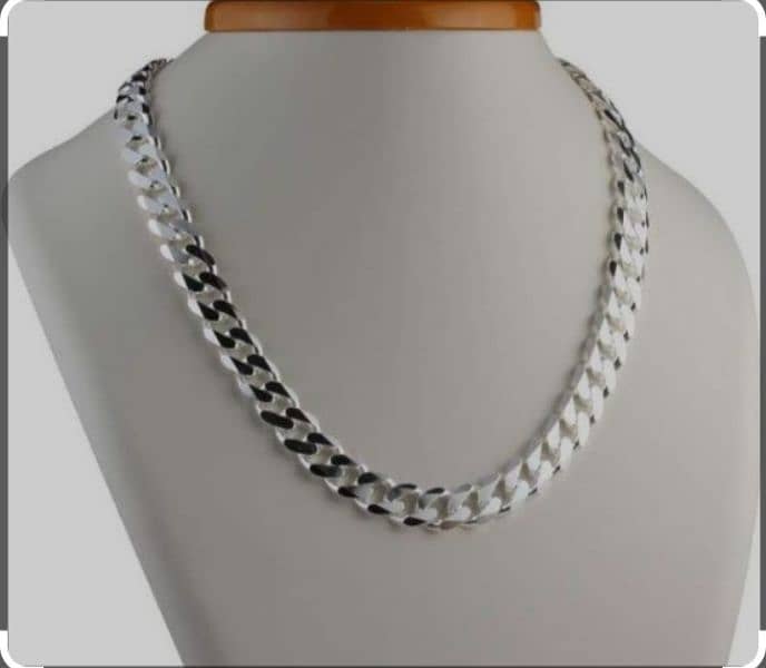 Fashion Frill silver Chain 1