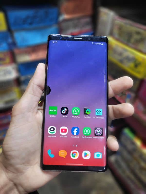 sumsung note 9 dual sim aproved 1