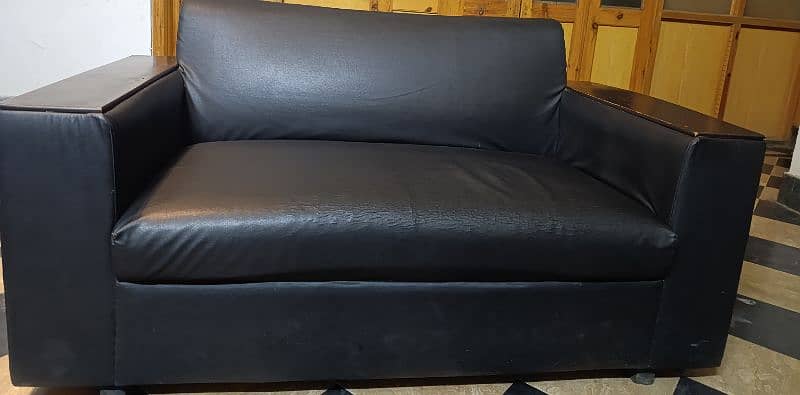 6 Seater Leather Sofa Set (Large Size) 1