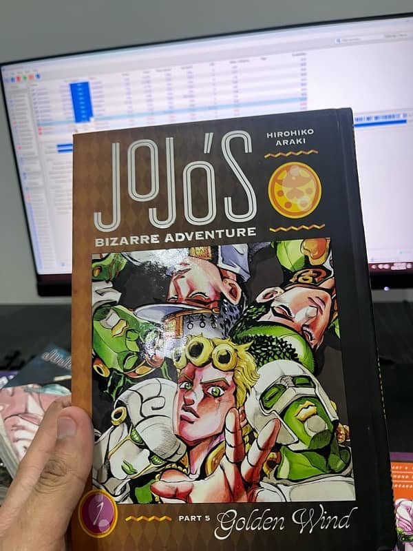 MANGAS AVAILABLE || JOJOS BIZZARE ADVENTURES || PART 5 Vol 1 0