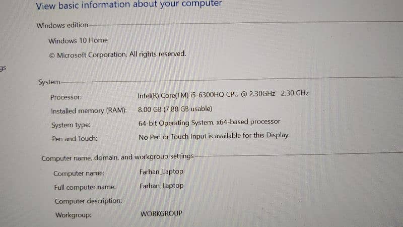 Dell Latitude E5470 - Core i5 6300HQ - 8GB DDR4 RAM + 256GB M. 2 SSD 10