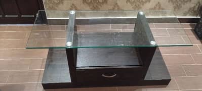 LED/LCD TV Stand with top Glass