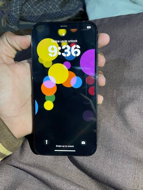 I phone 12 pro max Jv 10 by 10 all ok phone ha water pack 4