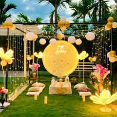 Event Planners services | Birthday Parties Decoration | Bridal Showers