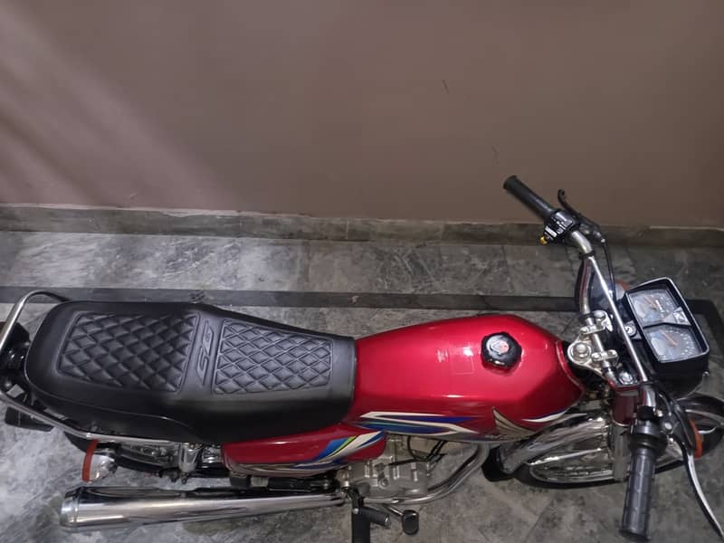 Honda CG 125 Red  1