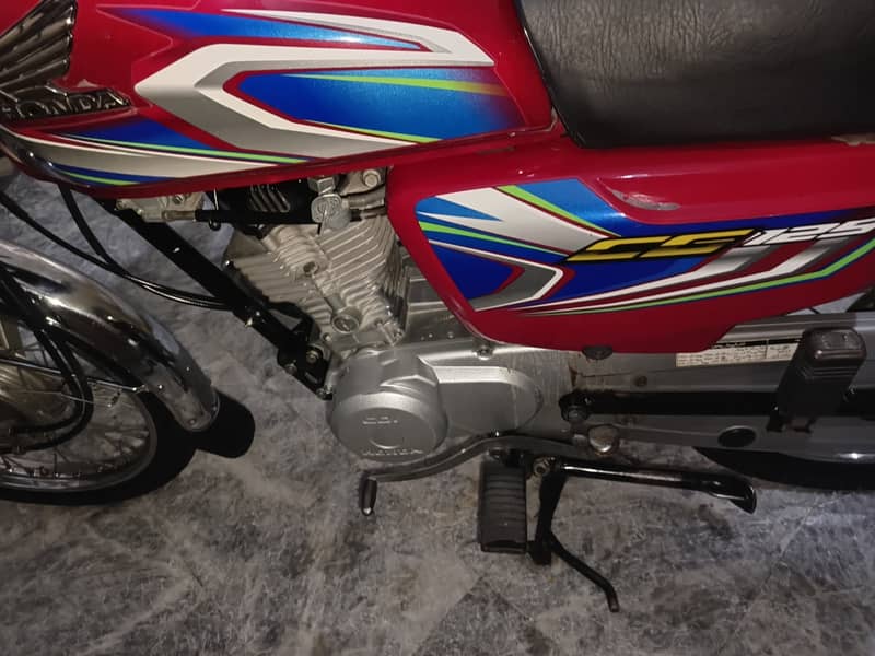 Honda CG 125 Red  5