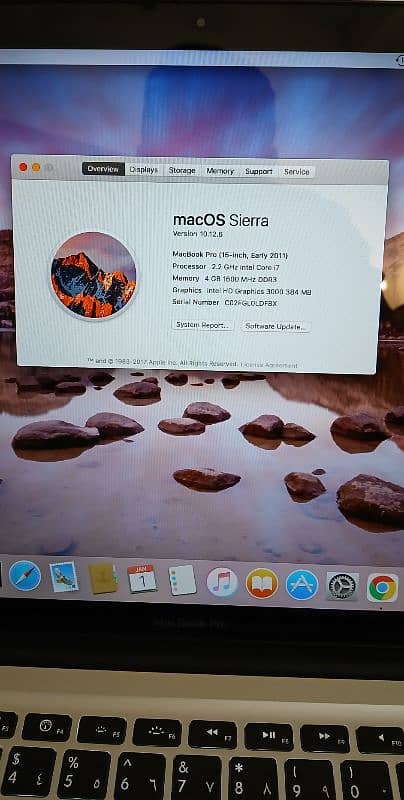 Macbook pro core i7 2011 2