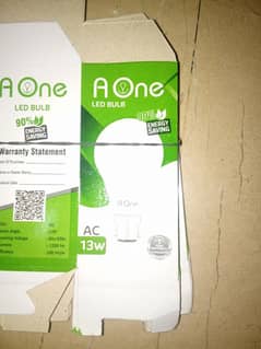 LED BULB BOX FOR SALE