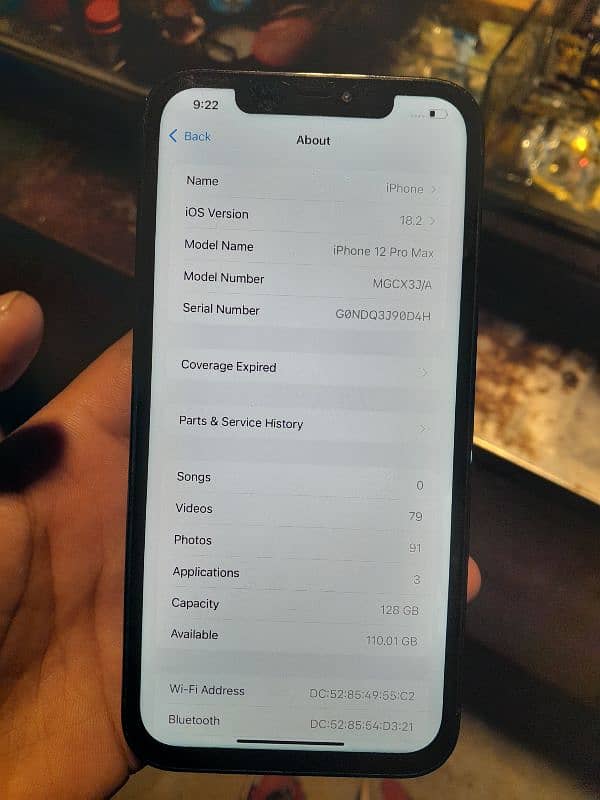 iphone 12 pro max 128gb non pta facktry unlock 3