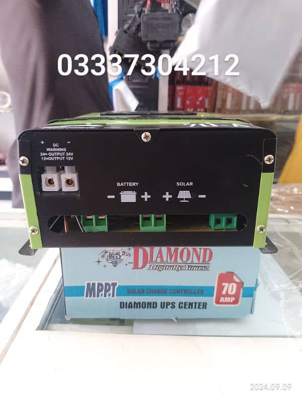 70 ampere hybrid mppt solar charge controller 4