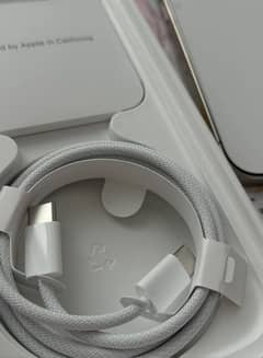 iphone 15 ,16 pro max orignal charging cable type  c