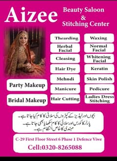 All round beautician services bridal mackup all services