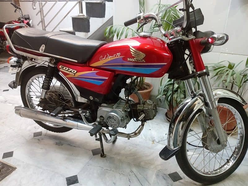 Honda cd 70 2006 geniune condition 4