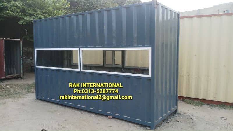 Toilet/office container/prefab check post/porta cabin/house,shed,store 7