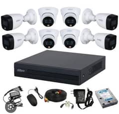 Dahua cctv all installation