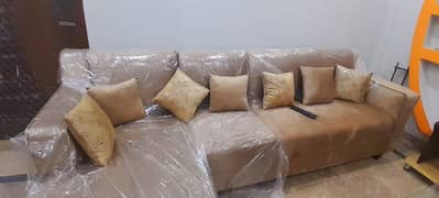 L shape 7seater sofa