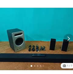 VIZIO USA DOLBY ATMOS 5.1. 2 HOME THEATER - WIRELESS SUBWOOFER