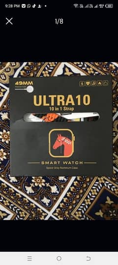 ultra 10 in 1 smart watch