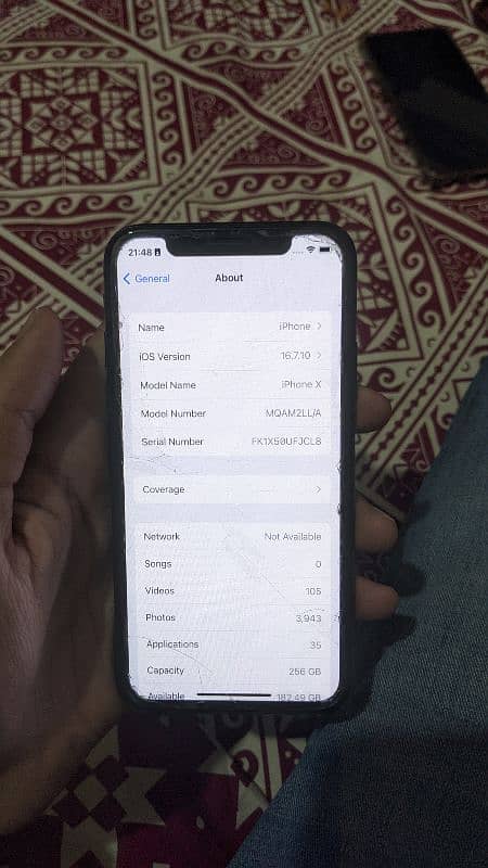 Iphone X 256gb Pta Approved 1