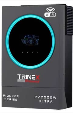 Trinex 7000 pv Hybrid UPS - Trinex Battery lithium 100Amp