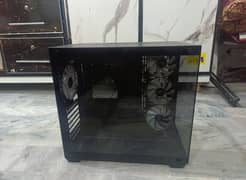 EASE EC124B Tempered Glass Gaming Case-Black