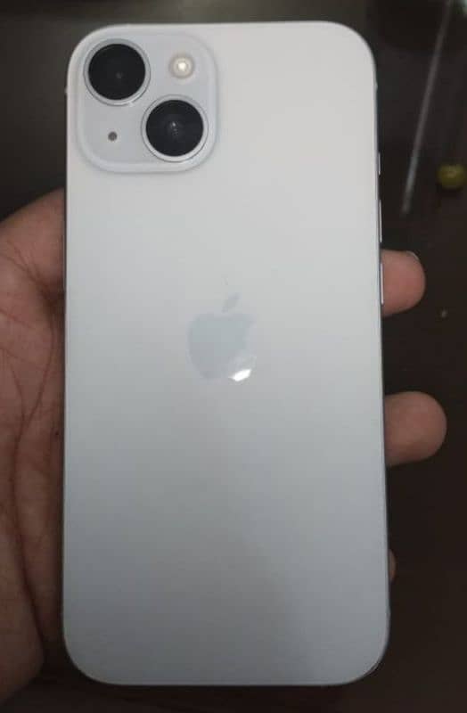 I phone 15 ice blue colour 1