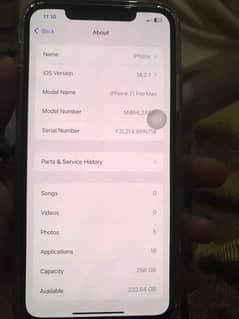 PTA approved good condition 256gb panel change